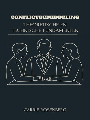 cover image of Conflictbemiddeling